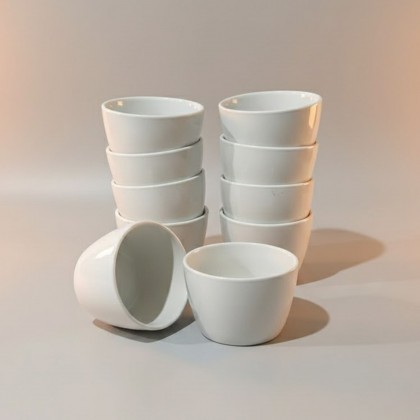 زبدية بورسلان قياس 10*10*6 سم