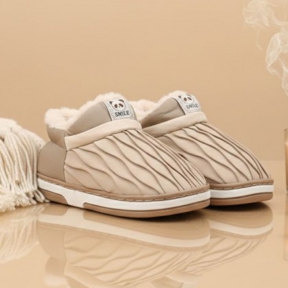 حذاء شتوي للأطفال لون بيج