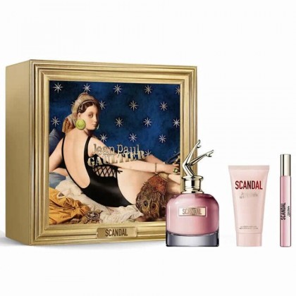 Jean Paul Gaultier Ladies Scandal Gift Set Fragrances for Women - عطر سكاندل من جان بول للنساء 3 قطع