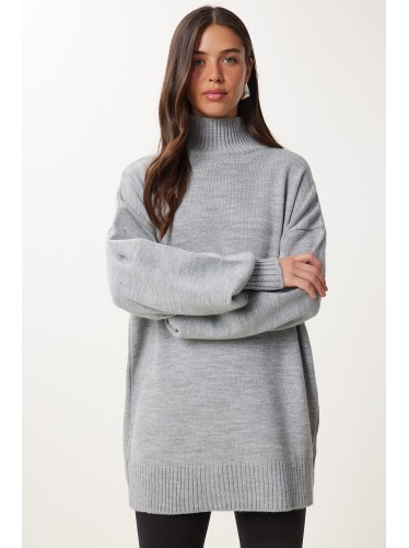 بلوزة ستاتي شتوي لون سكني