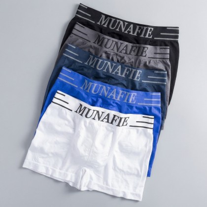 طقم بوكسر سادة عدد 12 للأطفال بألوان مختلفة