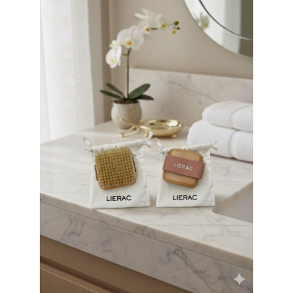 فرشاية التقشير الجافة للجسم من ليراك الفرنسية