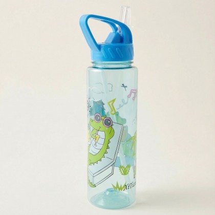 مطرة ماء ديزني مع مصاصة - تمساح لون أزرق