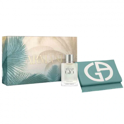 Giorgio Armani Acqua di Giò EDT & Towel Gift Set 100ml EDP + 25ml For Men