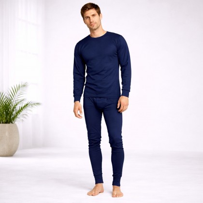 طقم داخلي رجالي قطعتين لون كحلي