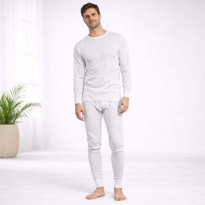 طقم داخلي رجالي قطعتين لون سكني