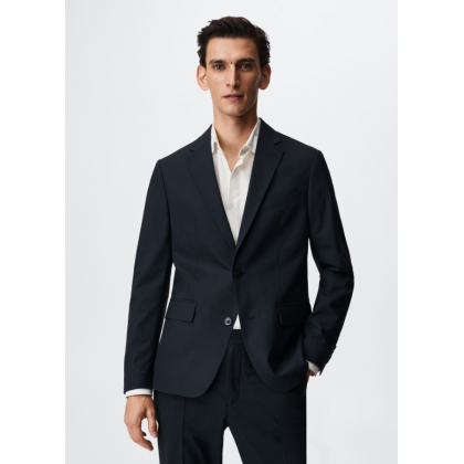 جاكيت رسمي رجالي من مانجو MANGO لون كحلي