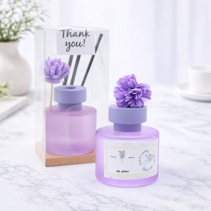 معطر جو Tulip 120 ml مع عيدان وورد