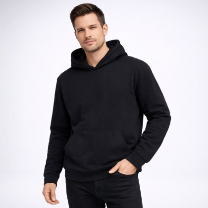 هودي شبابي شتوي لون اسود