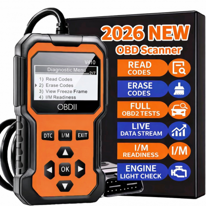 جهاز فحص أعطال السيارة OBD2 الاحترافي لعام 2026 - وفّر وقتك وتجنب الأعطال المفاجئة – الحل المثالي لفحص سيارتك بنفسك