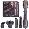 Enzo EN-4136 High Quality 5 in 1 Multi-Function Hair Brush Blow Dryer One Step Hair Dryer and Volumizer Hot Air Brush Blow Dryer