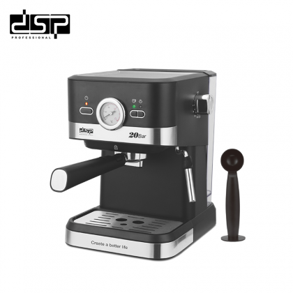 DSP Coffee Maker KA3113 Black/silver 1.5L 1050 W