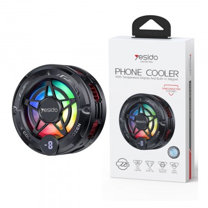 Yesido C226 Gaming Phone Cooler, Grey