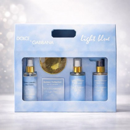 Golden Collections Perfumes For Women Light Blue Dolce&Gabbana Set