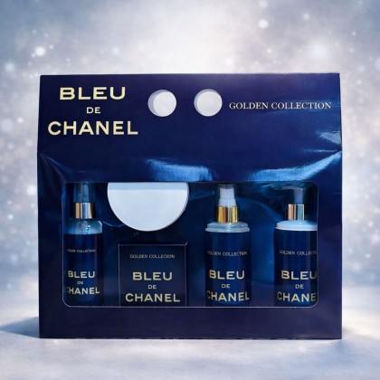 Golden Collections Perfumes For Men Bleu de Chanel Set