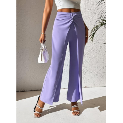 بنطلون رسمي ستاتي لون بنفسجي