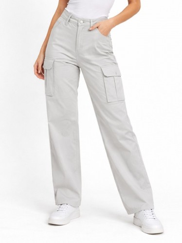 بنطلون كارجو ستاتي لون أسود