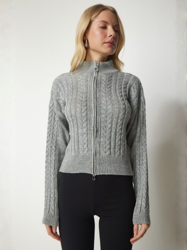 جاكيت ستاتي شتوي لون سكني