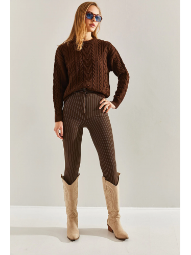 بنطلون رسمي مخطط