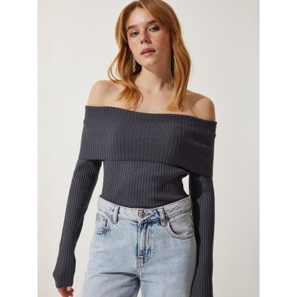 بلوز سكني غامق اوف شولدر