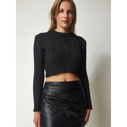 بلوز شتوي اسود