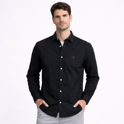 قميص رجالي لون اسود