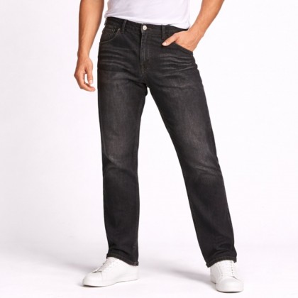 بنطلون جينز رجالي لون اسود