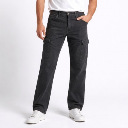 بنطلون جينز رجالي لون اسود