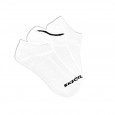 Skechers Unisex' Non Terry Low Cut (3 Pair) Socks (36-41)-White