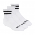 Skechers Kids' Unisex Half Terry No Show (3 Pair) Socks (31-35)-White