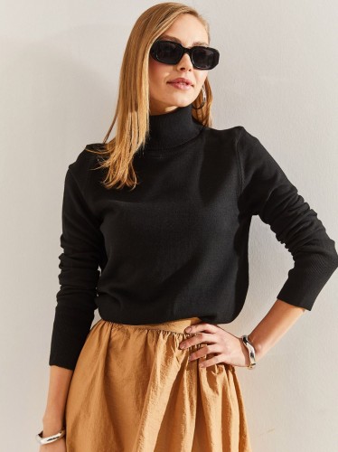 بلوز اسود شتوي