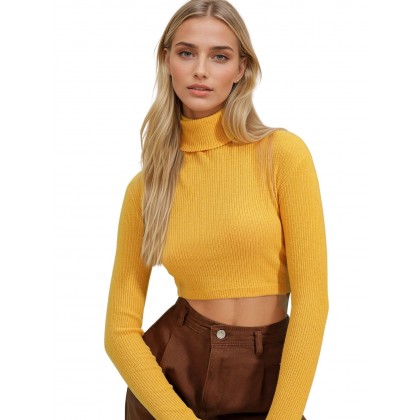 بلوز باللون الذهبي البارد