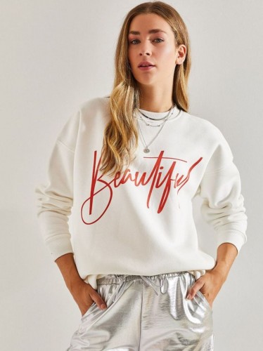 هودي باللون الابيض