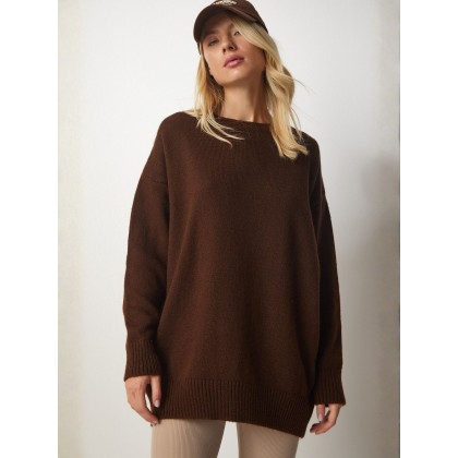 بلوز باللون البني