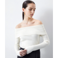 بلوز اوف شولدر باللون الاوفوايت
