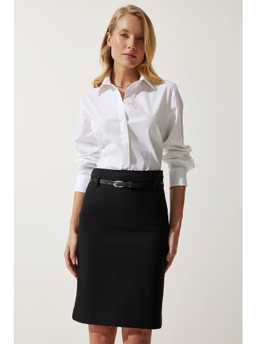 تنورة ستاتي لون أسود