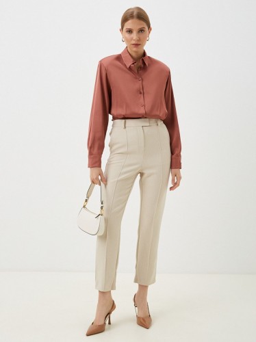 بنطلون ستاتي رسمي لون بيج