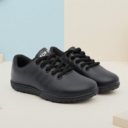 حذاء رياضي للأطفال والشباب لون أسود