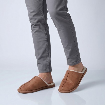 حفاية شتوي رجالي لون عسلي