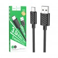 HOCO X88 PVC Type-C Data Cable - Black