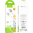 HOCO X109 3.0A Silicone Type-C Data Cable - White
