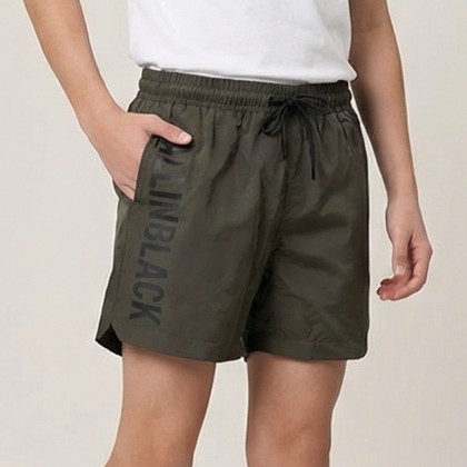 شورت مع رباط للرجال زيتي