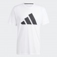 adidas Men's Train Essentials Feelready Logo Training Tee - White