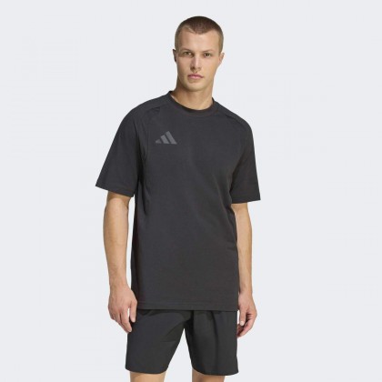 adidas Men's Tiro Travel T-Shirt - Black