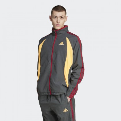 adidas Men's Climacool Track Tracksuit Top- Grey