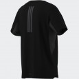 adidas Men's D4T POWER 3 STRIPES T-Shirt - Black