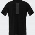 adidas Men's D4T POWER 3 STRIPES T-Shirt - Black