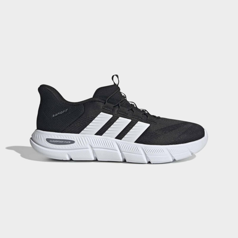 أحذية رياضية رجالي — adidas Men's Cloudfoam Flex Rapidfit Shoes-Black