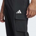 adidas Men's Essentials Small Logo Cargo Pants -Black