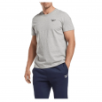 Reebok Mens' Identity Classics Small Logo T-Shirt- Grey